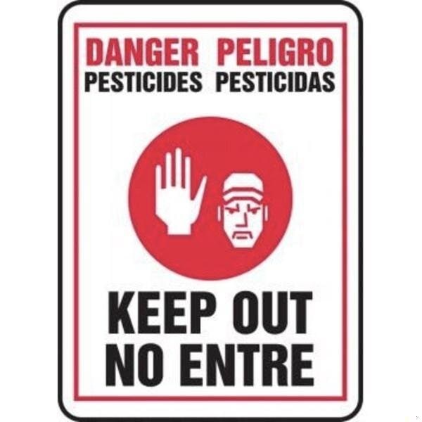 Accuform BILINGUAL DANGER Safety Sign SBMCAW004VS SBMCAW004VS - main